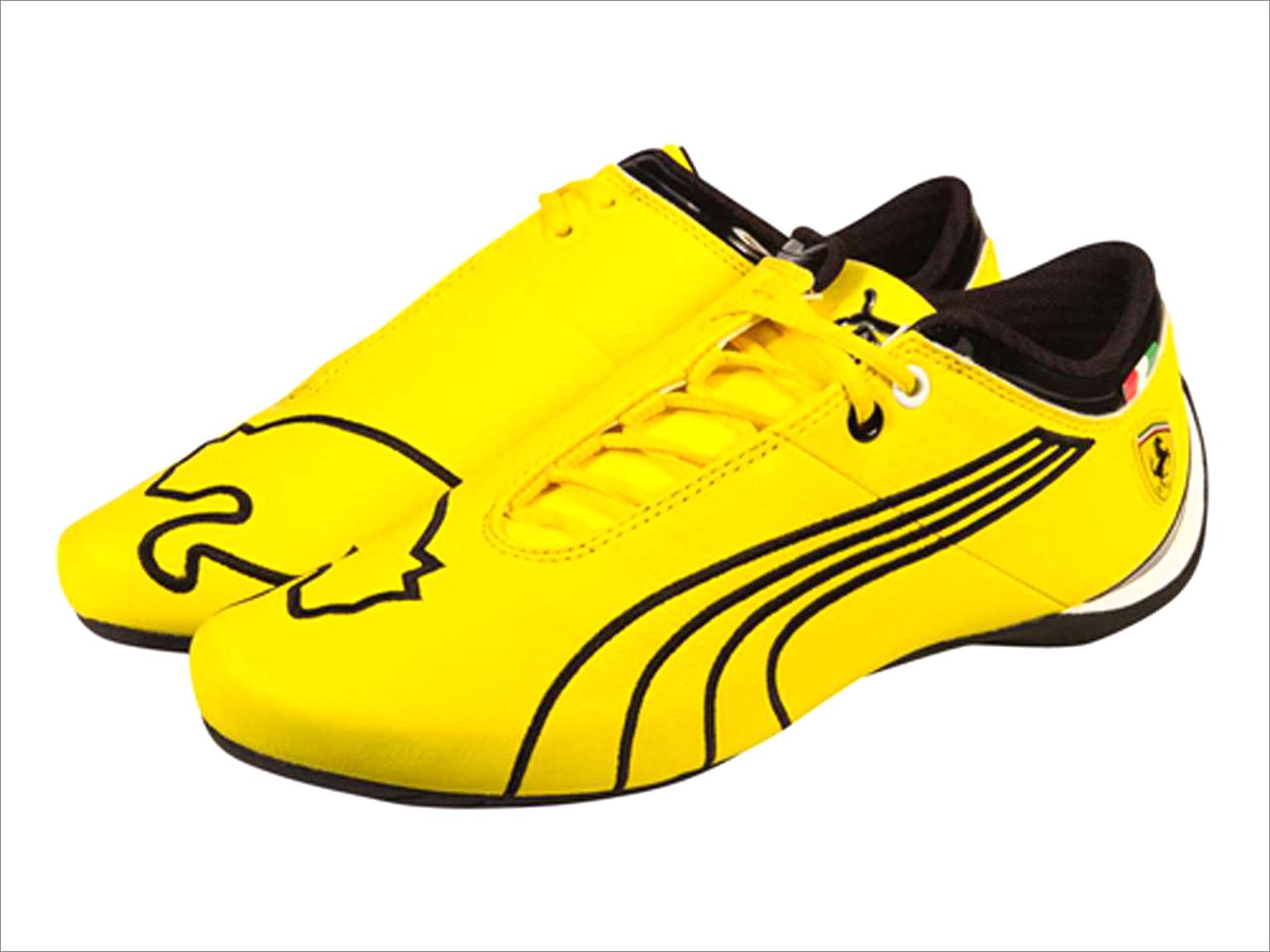 ferrari shoes yellow