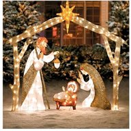 large nativity set for sale