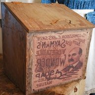 vintage laundry box for sale