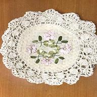 embroidered doilies for sale