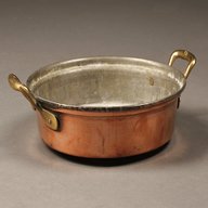 vintage french copper pan for sale