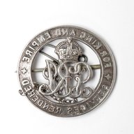silver war badge for sale