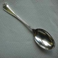 solid silver basting spoon for sale