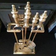 antique brass companion set for sale
