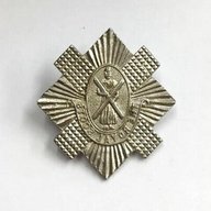 royal scots badge silver for sale