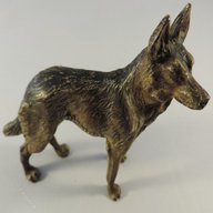 cold painted bronze dog for sale