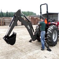 compact tractor backhoe for sale
