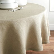 round linen tablecloths for sale