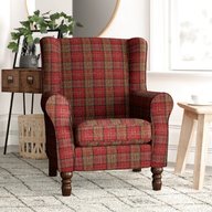 tartan armchair for sale