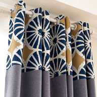 contemporary patterned curtains for sale