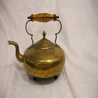 antique brass kettle for sale