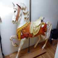 wooden saddle horse for sale