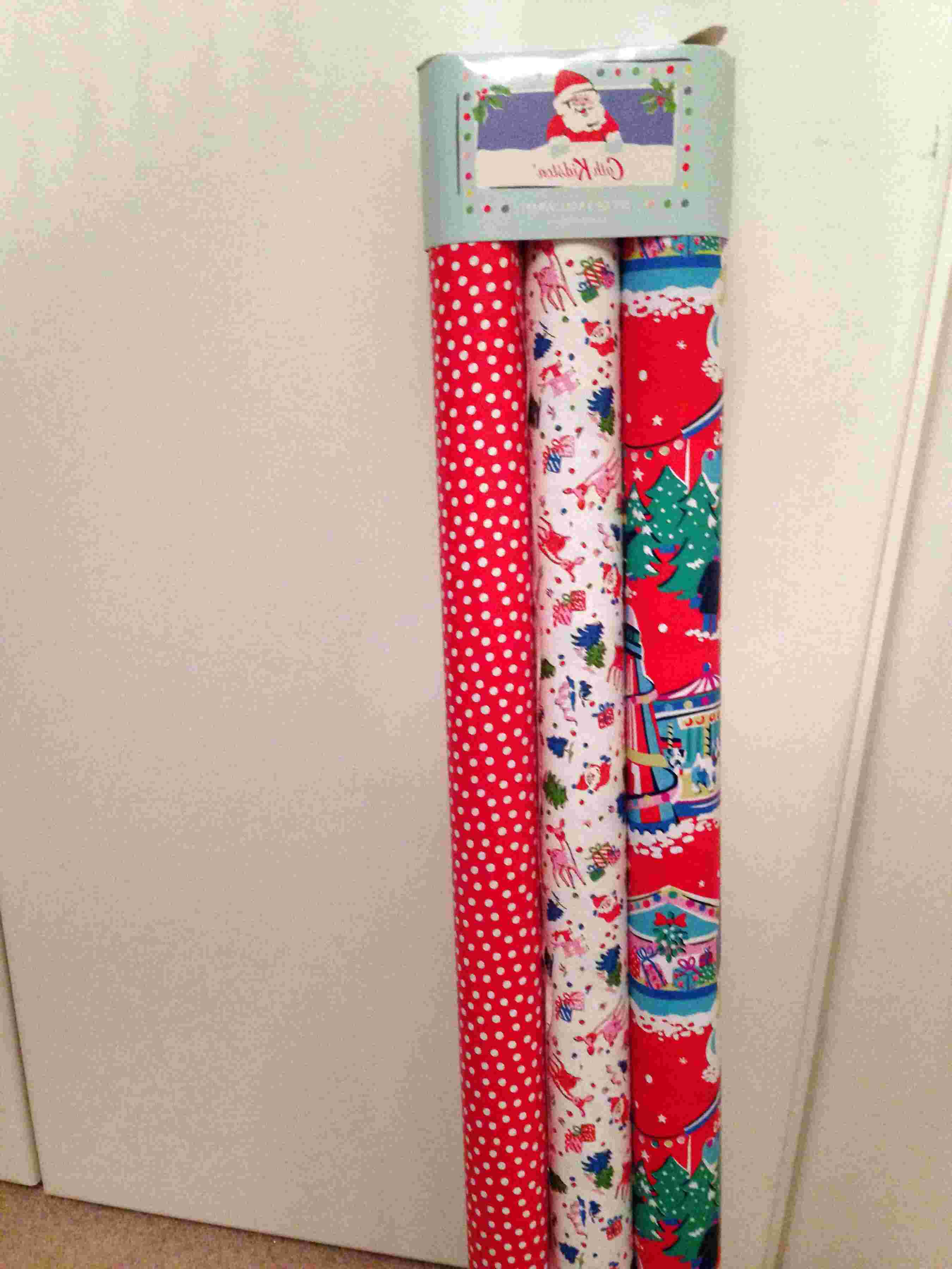 cath kidston christmas wrapping paper