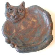 pottery cat for sale