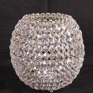 crystal globe centerpieces for sale