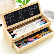 wooden pencil box for sale