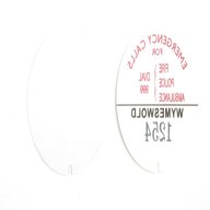 telephone dial labels for sale