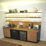 oak drinks bar for sale