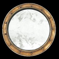 antique round mirror for sale