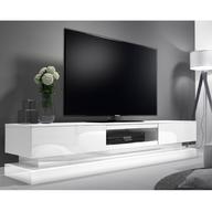 white gloss tv unit for sale