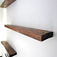 dark wood shelves for sale