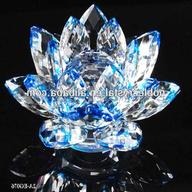 crystal flower ornaments for sale
