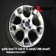 fiesta 17 alloy wheels for sale