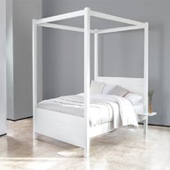 white four poster bed for sale