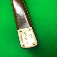 vintage snooker cues fred davis for sale