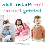 modern baby knitting patterns for sale
