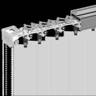 vertical blind headrail for sale