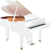 white grand piano for sale