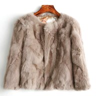 rabbit fur coat for sale