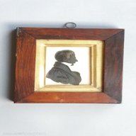 antique portrait miniatures silhouettes for sale