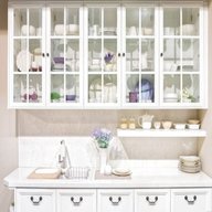 glass front kitchen cabinets for sale