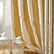 gold jacquard curtains for sale