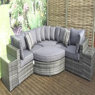 rattan garden furniture sofa for sale