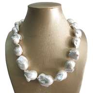 baroque pearl necklace for sale