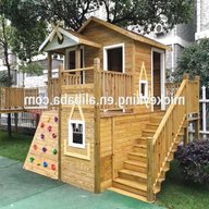 wooden kids play house for sale