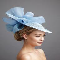 blue wedding hats for sale