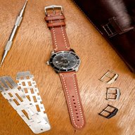 hirsch watch strap 22mm for sale