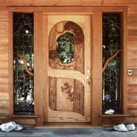 carved front doors for sale
