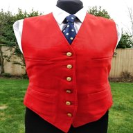red waistcoat for sale