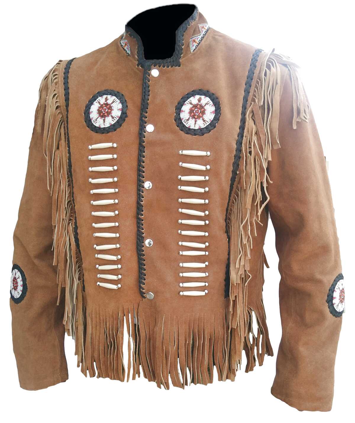 Native American Jacket Mens for sale in UK | 37 used Native American ...