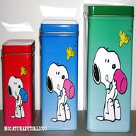 snoopy tin for sale