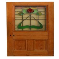 stained glass interior doors for sale