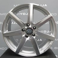 mercedes 7 spoke alloy wheel for sale