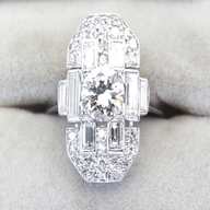 art deco diamond rings for sale