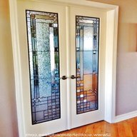 stained glass door internal for sale