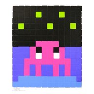 space invader print for sale